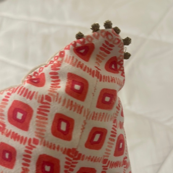 Lilly Pulitzer Pink and Gold Decorative Pillow - Picture 5 of 6